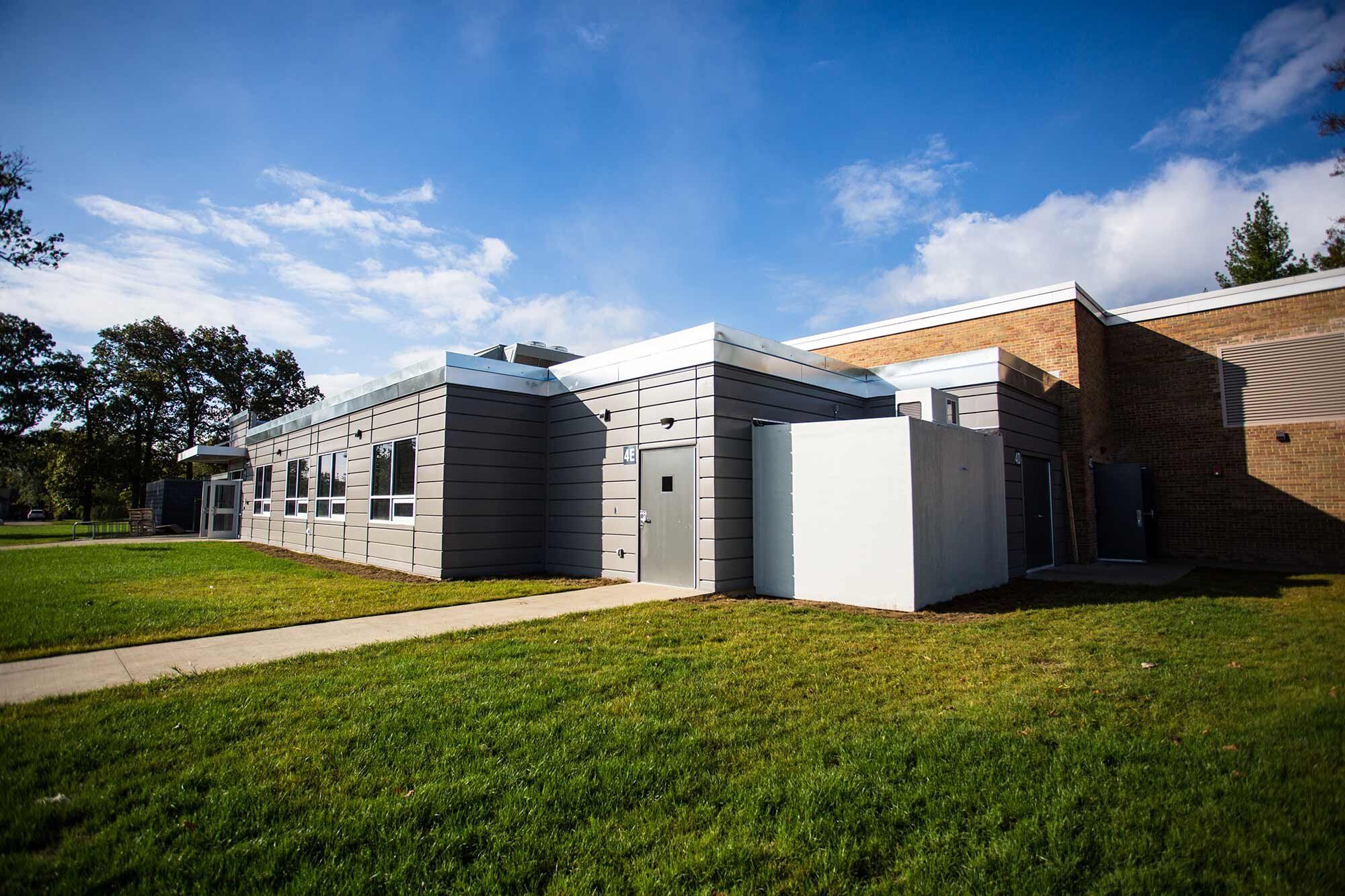 Polar King outdoor walk-in cold storage facility