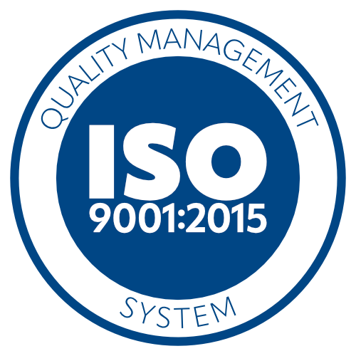 ISO 9001:2015 certified